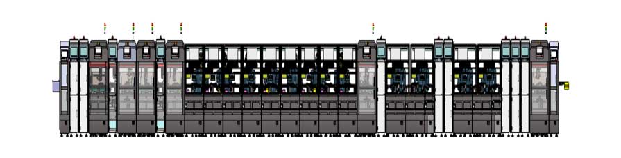 手机HSG零组件拆装线