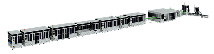 100AH power cell packaging line