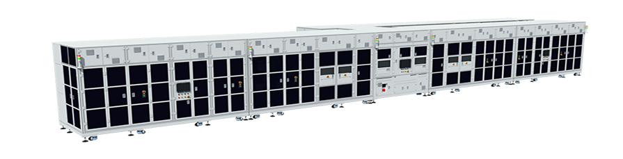 Power battery "multi-sheet stacking" type cutting and stacking machine