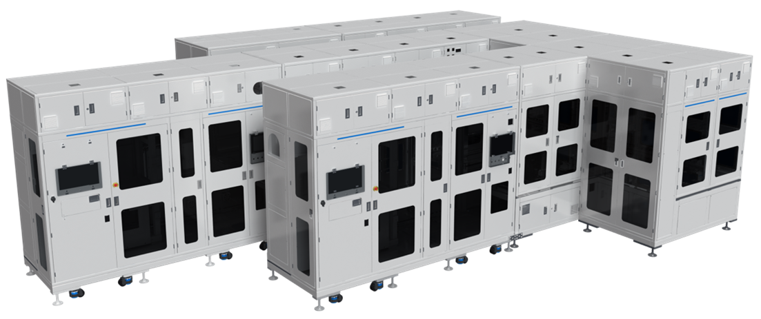 E - Type Stacking Machine for Consumer Cell